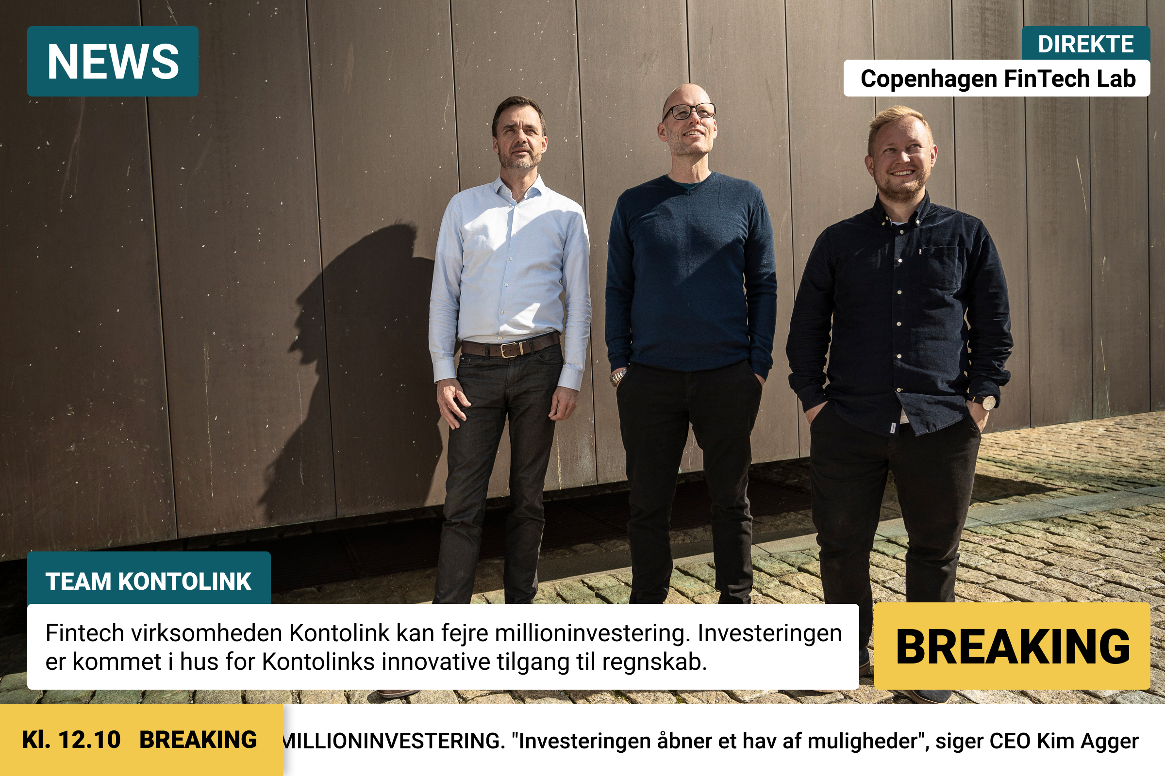 Read more about the article Pressemeddelelse: Dansk fintech-startup henter millioner: Vil automatisere bogføring…